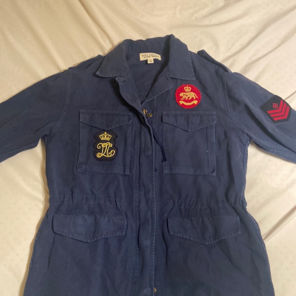 Nili Lotan blue jacket